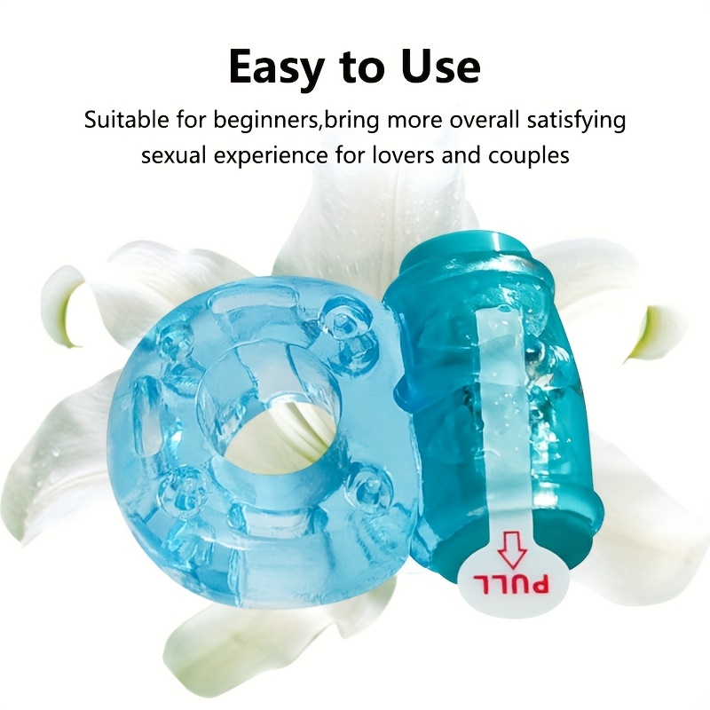 Portable Dual Vibration Rooster Ring for Men and Couples - Enhances Stamina and Pleasure, Battery Powered, Hand Washable, Bedroom Accessory, Sexual Wellness Product, Discreet Design, Sleek Pleasure Ring, Bodysafe Material, Vibrating Ring, Pleasure