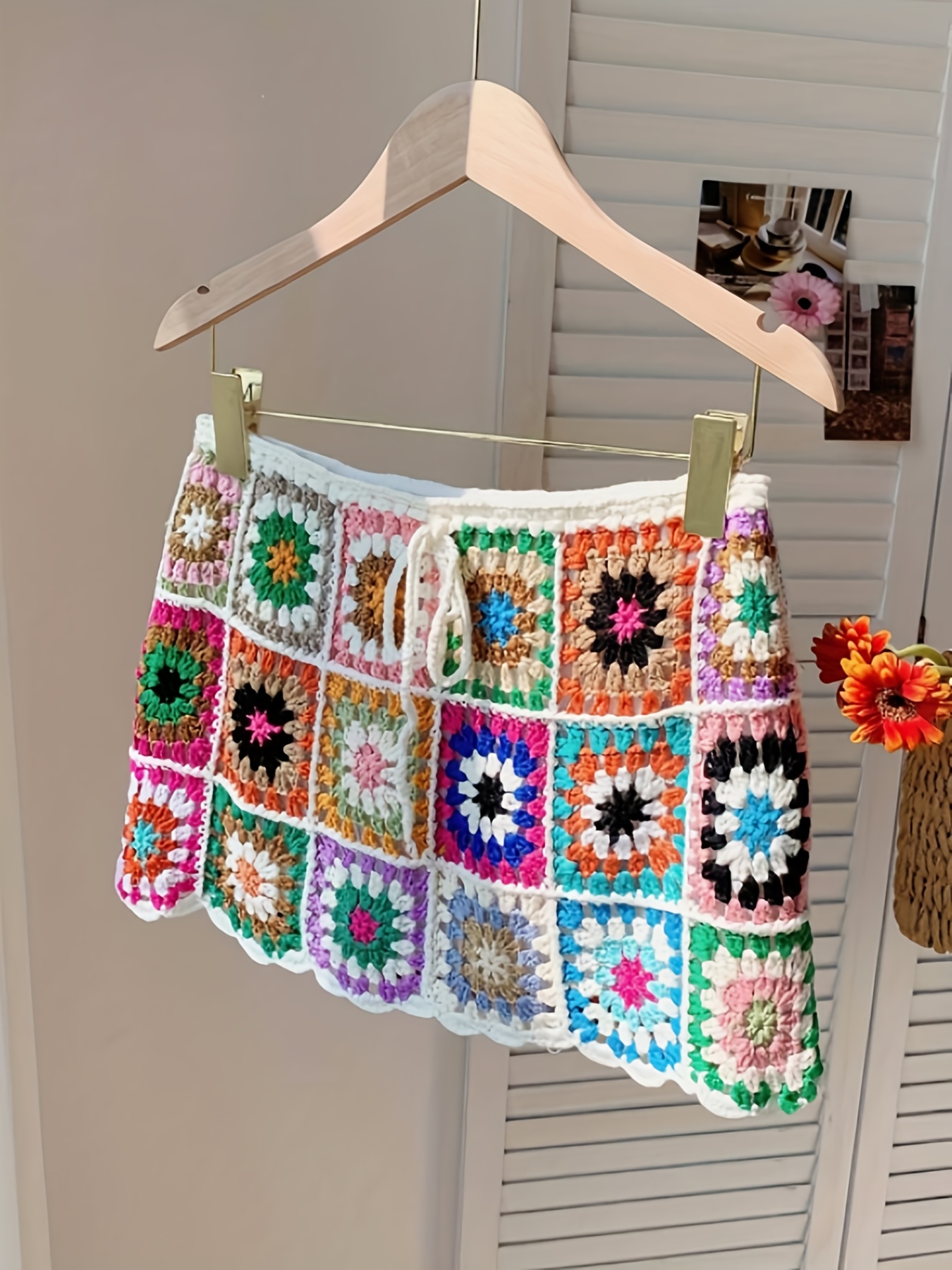 gonna donna in uncinetto semi a Temu Italy