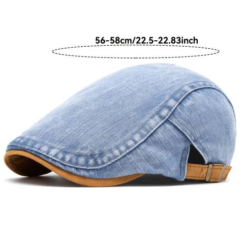 retro newsboy cap for unisex solid color non stretch suitable for casual attire hand washable dry vintage cap perfect gift for casual or formal outfits