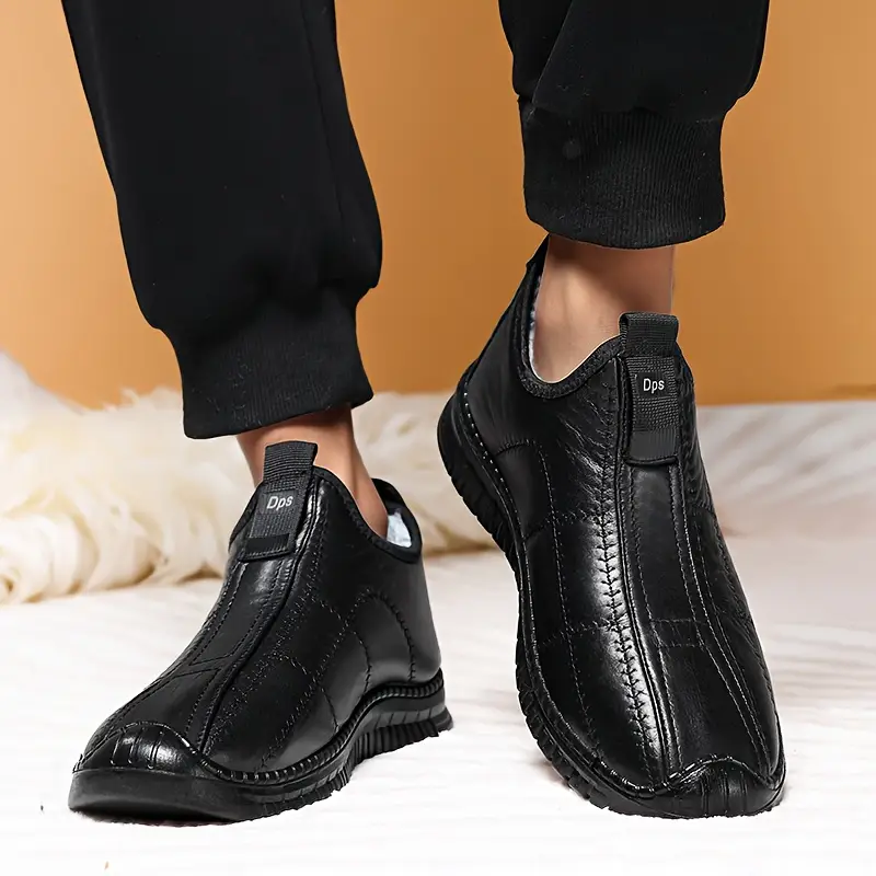 mens snow boots winter warm shoes fuzzy lining windproof - Temu Mauritius mens snow boots winter warm shoes fuzzy lining windproof - Temu Mauritius