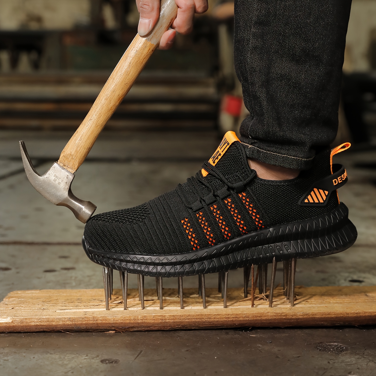 zapatos seguridad mujer punta acero impermeables Temu - Main Image