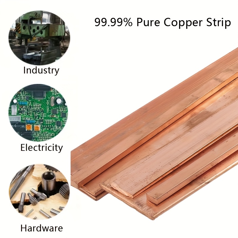 thumbnail image 2 of Pure Copper Sheet / Plate – Thickness 0.01mm To 1mm – 150 Sizes Available 2 of 5