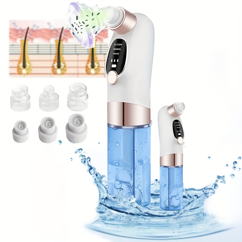 6 in 1 electric blackhead remover usb rechargeable facial skin cleansing beauty device skin care tool kit for men and women mothers day gift details 1