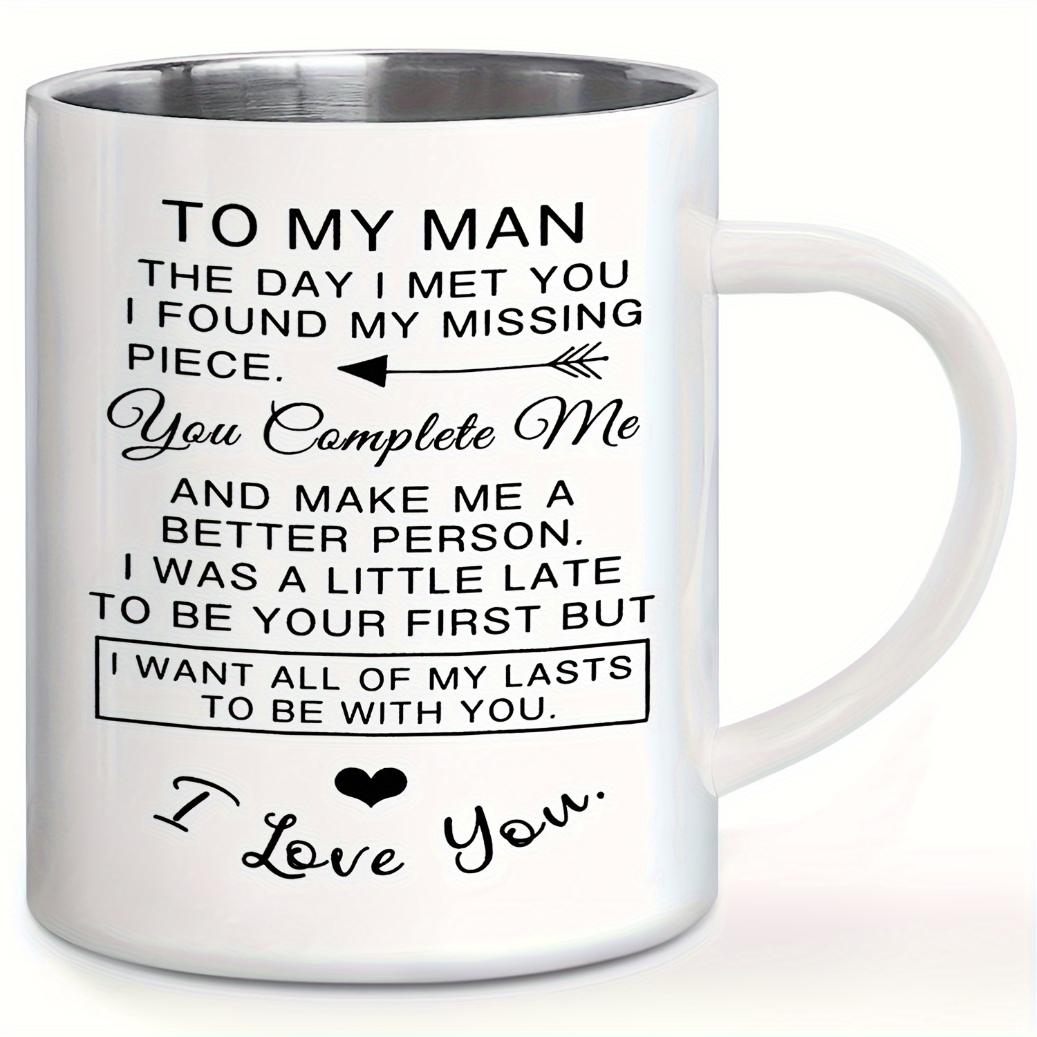 To My Man Coffee Mug