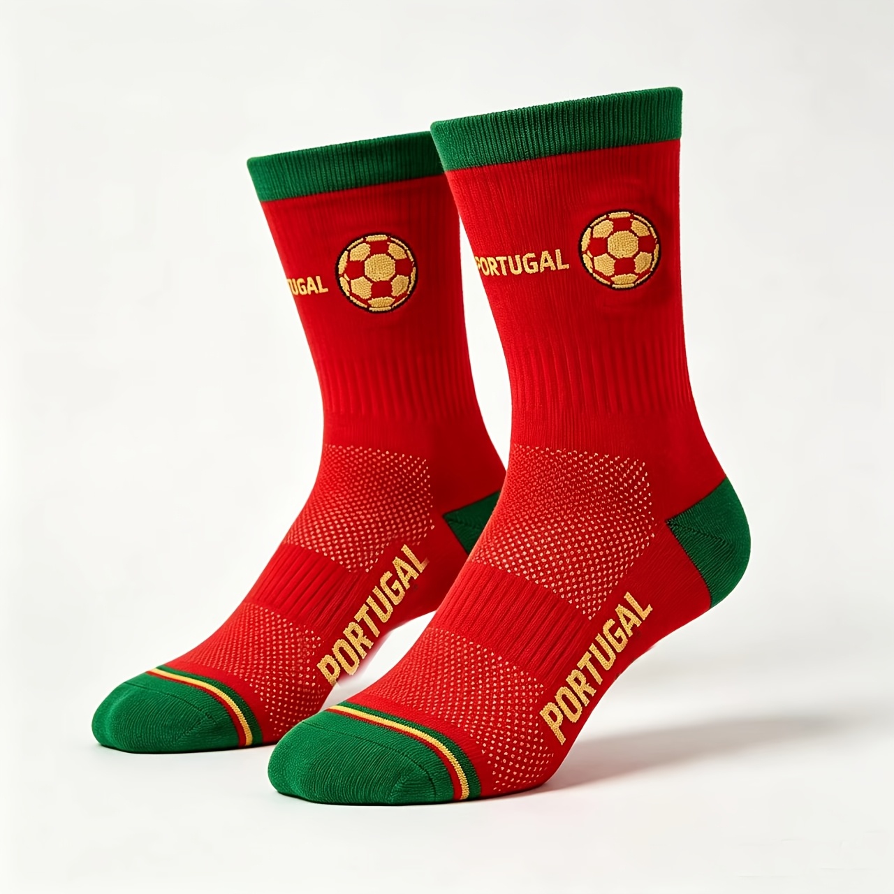 TEMU Calzini da tifoso di calcio da 1/3/5 , calzini per partite di calcio , calzini sportivi, calzini a tema calcio, accessori da calcio