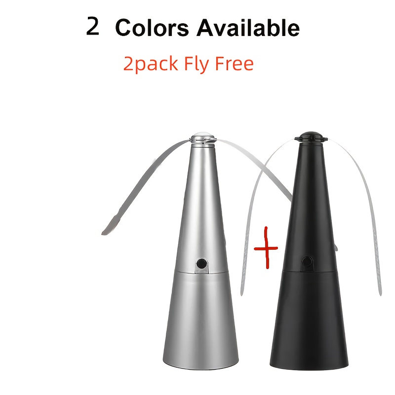 TEMU 2 Pack , Repellent Products Entertaining Chemical Trap Repellent Fly Fan Indoor Outdoor Home, Keep Flies Away From Your Food, Camping Bbq Food
