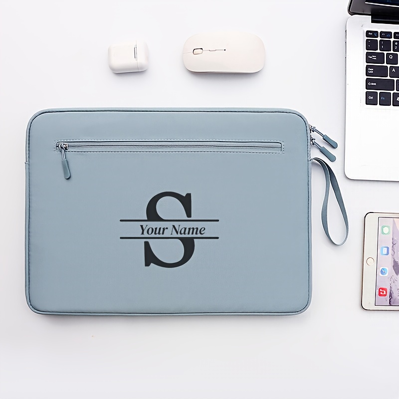 Personalized Laptop Sleeve, Customizable with Name