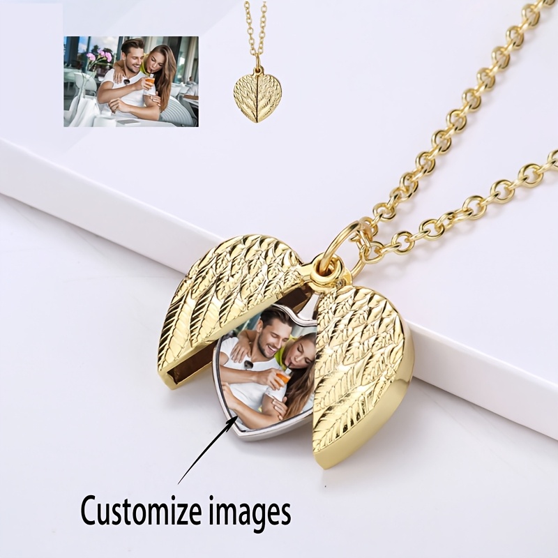 

Picture Necklace Personalized Love Pendant Picture Necklace Couple 's Love Christmas 's Day Halloween Commemorative