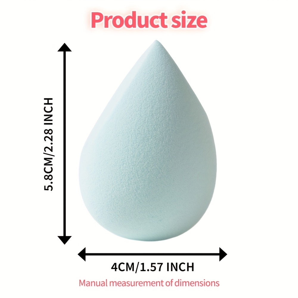 2pack Latexfree Makeup Sponge Set, Dualuse Wet/dry Blending Sponges