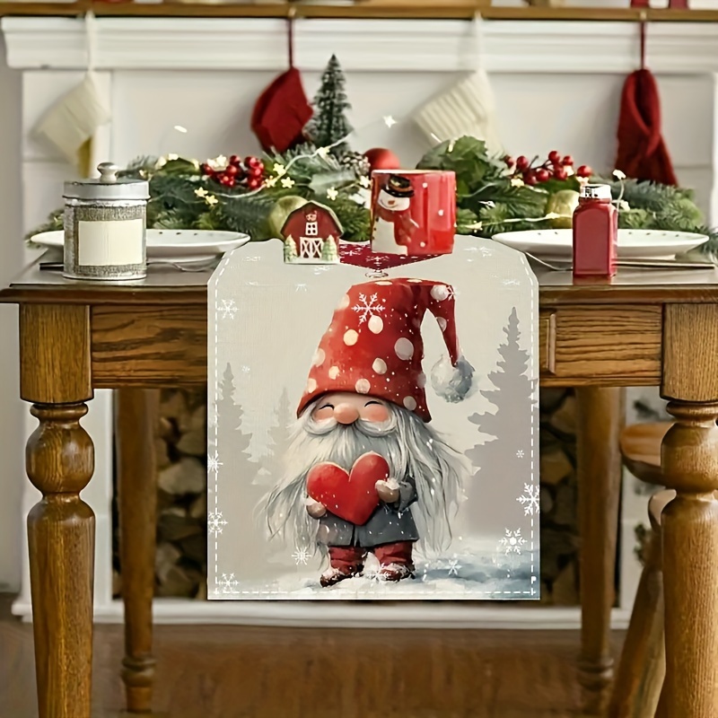 

Christmas & Table Runner - Polyester, Rectangular, Holiday Parties & Kitchen Decor