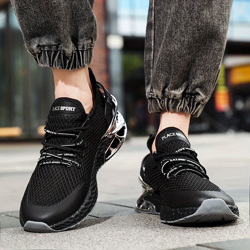 fashionable casual sports shoes with electroplated tpu high elastic md outsole pp2024 new breathable large size mens shoes temu Temu