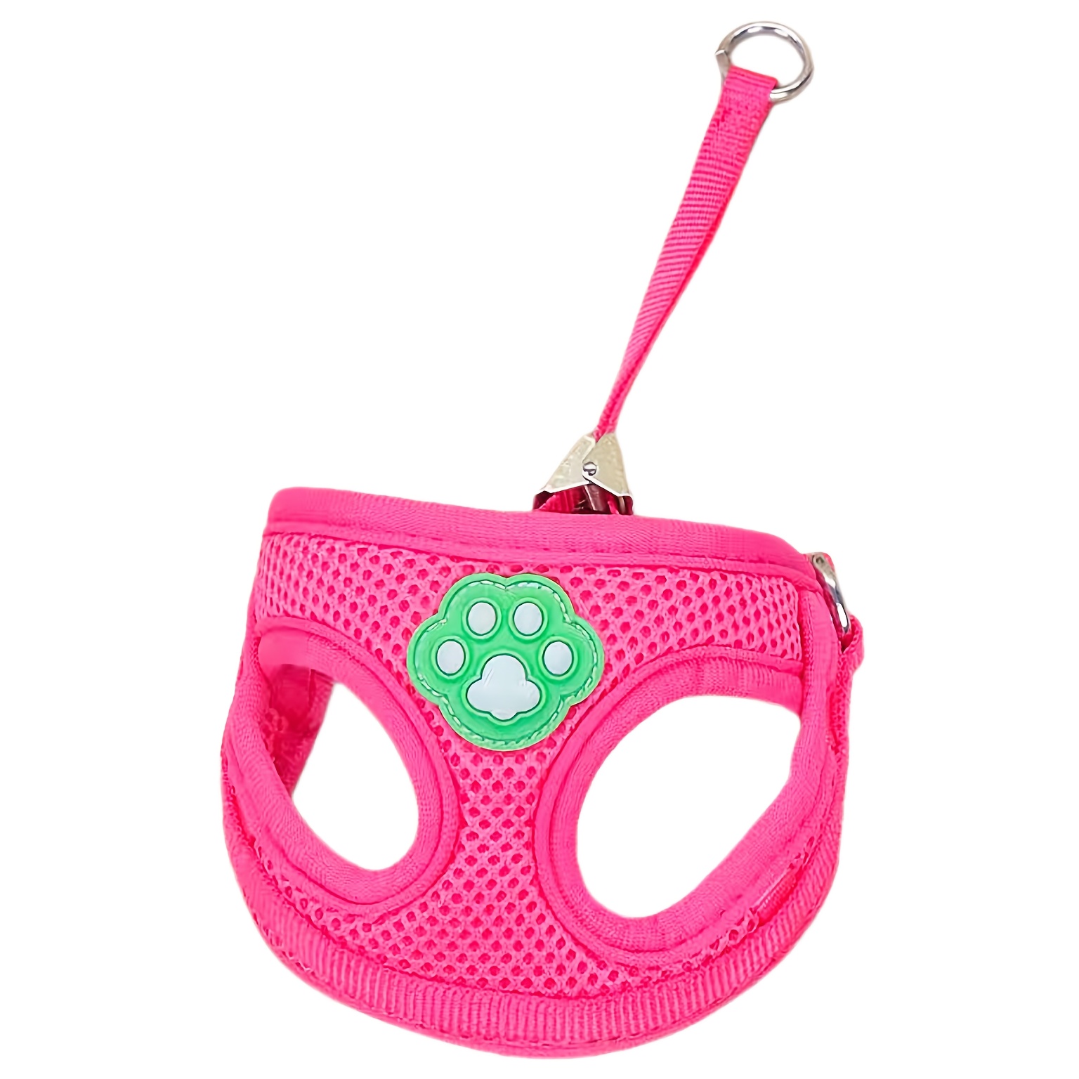 TEMU Escape-proof Breathable Dog Harness With Ventilated Mesh And Scratch-resistant Design, Suitable For Small Dogs
