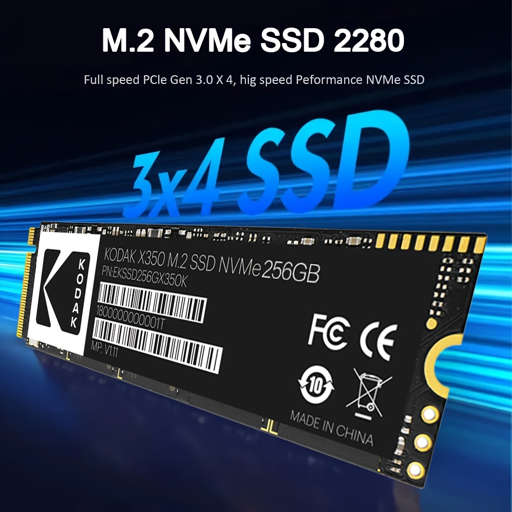 Kodak SSD M2 NVME 1TB/512GB/256GB M.2 2280 PCIE 