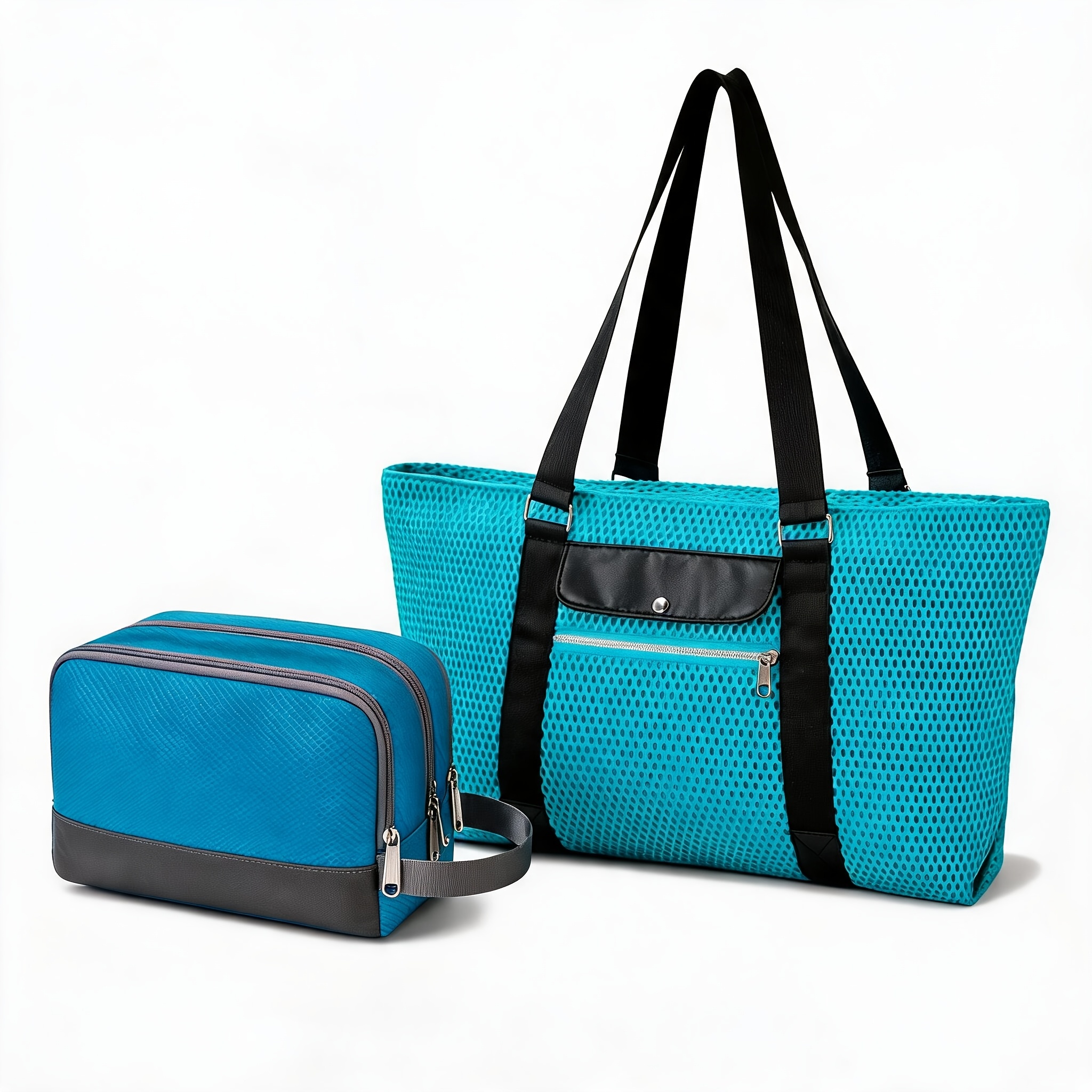 2pcs Travel Bag Set with Toiletry Pouch