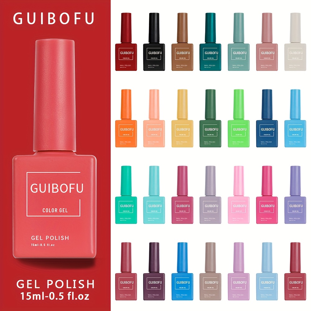 6pcs minimalist multi color gel nail polish set 120 shades - Temu