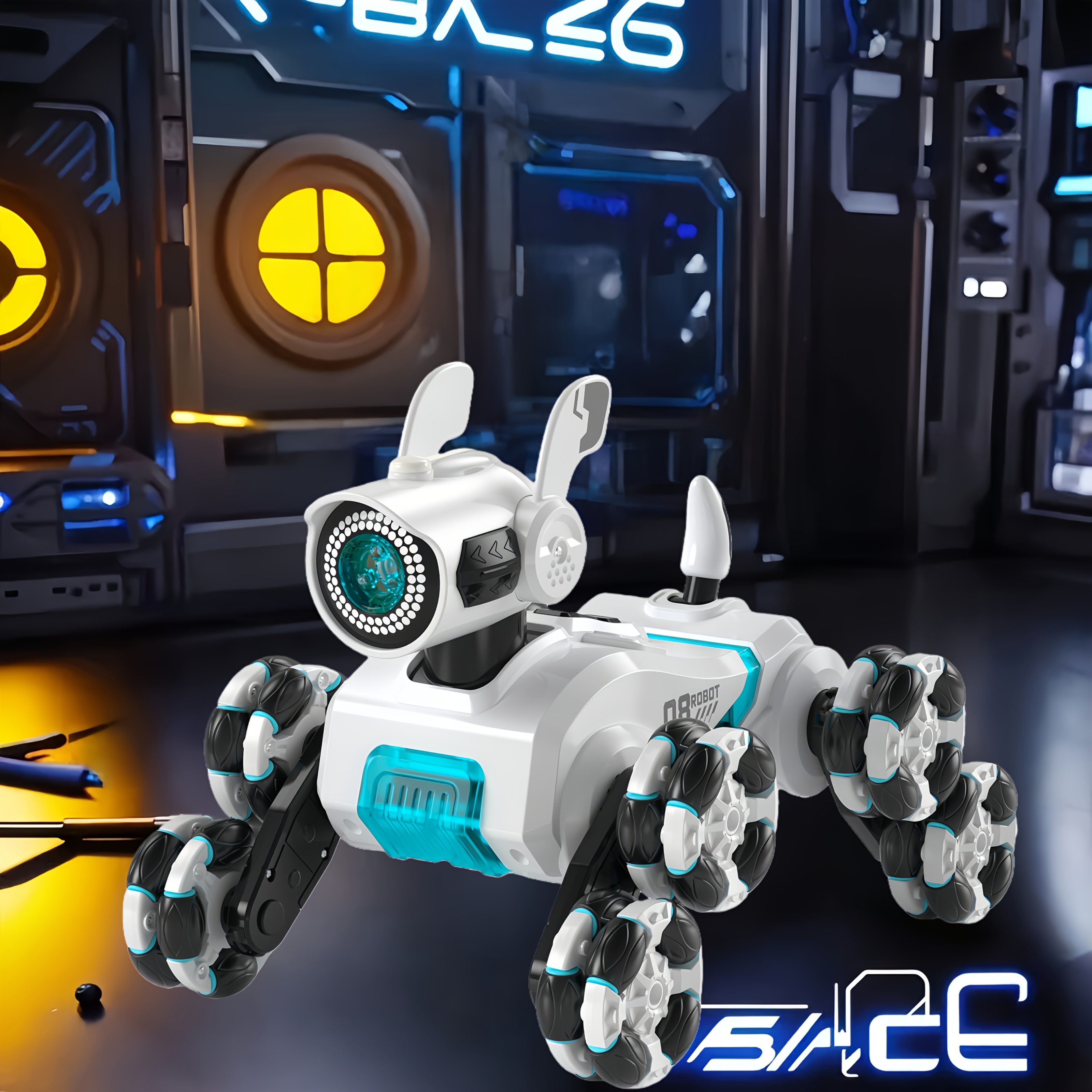 robot dog toy sold on Temu United States