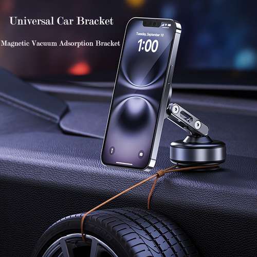 Supporto Magnetico Per Telefono - Ventosa Ad Aspirazione Pieghevole Per Auto E Casa - Foto 11