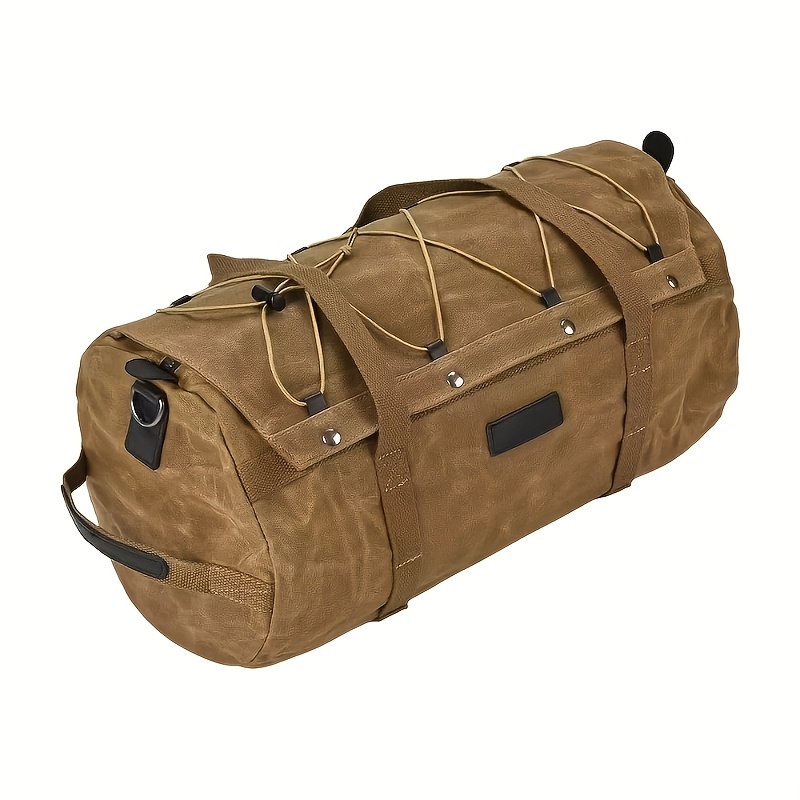 Classic Motorcycle Rear Seat Storage Bag, a Multifunctional Travel Tail Bag Designed for Outdoor Use, Featuring Both Shoulder And Hand Carry Options, Ideal for Cycling, Hiking, And Climbing