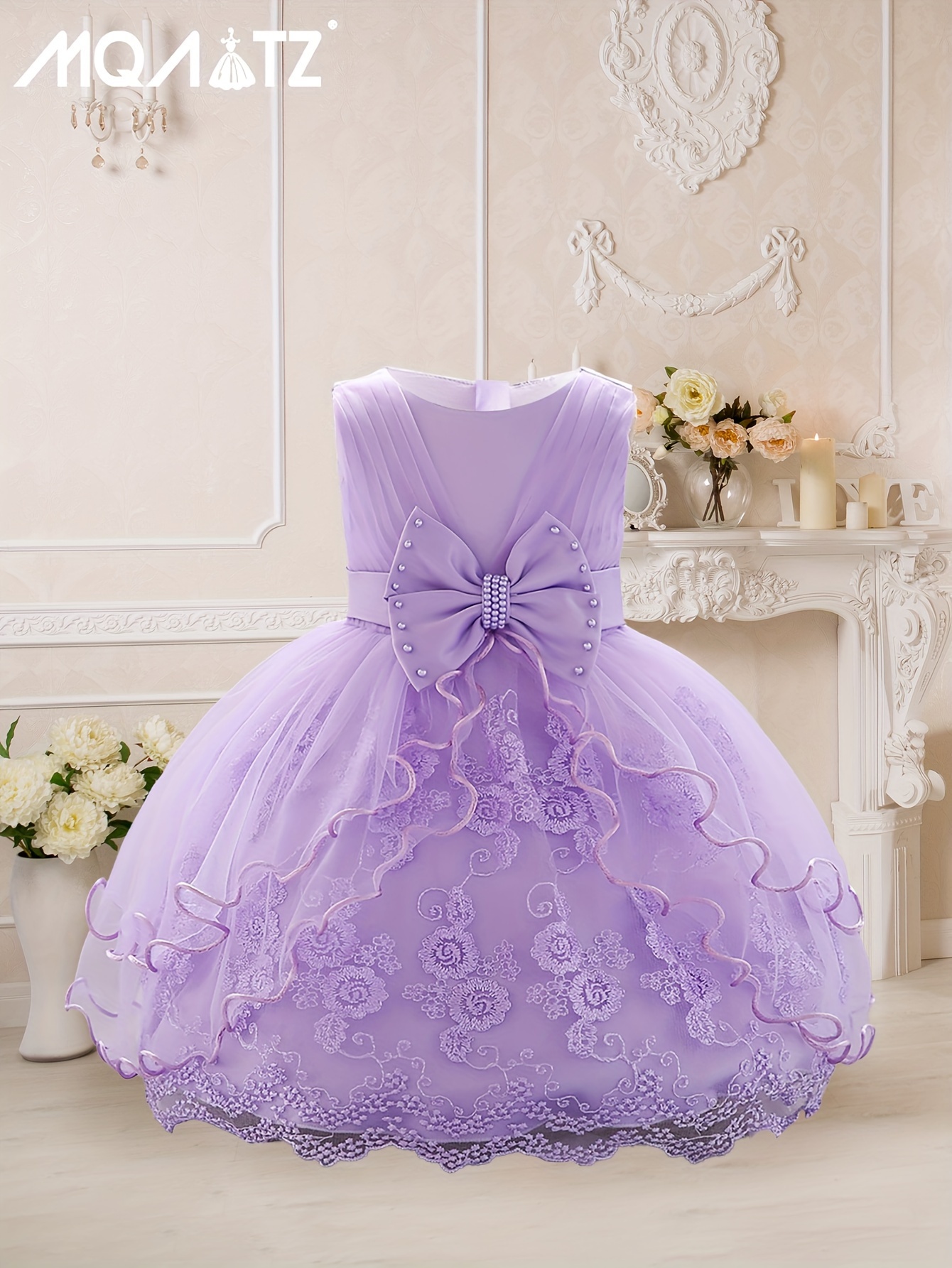 Baby girl fancy outlet wedding dress