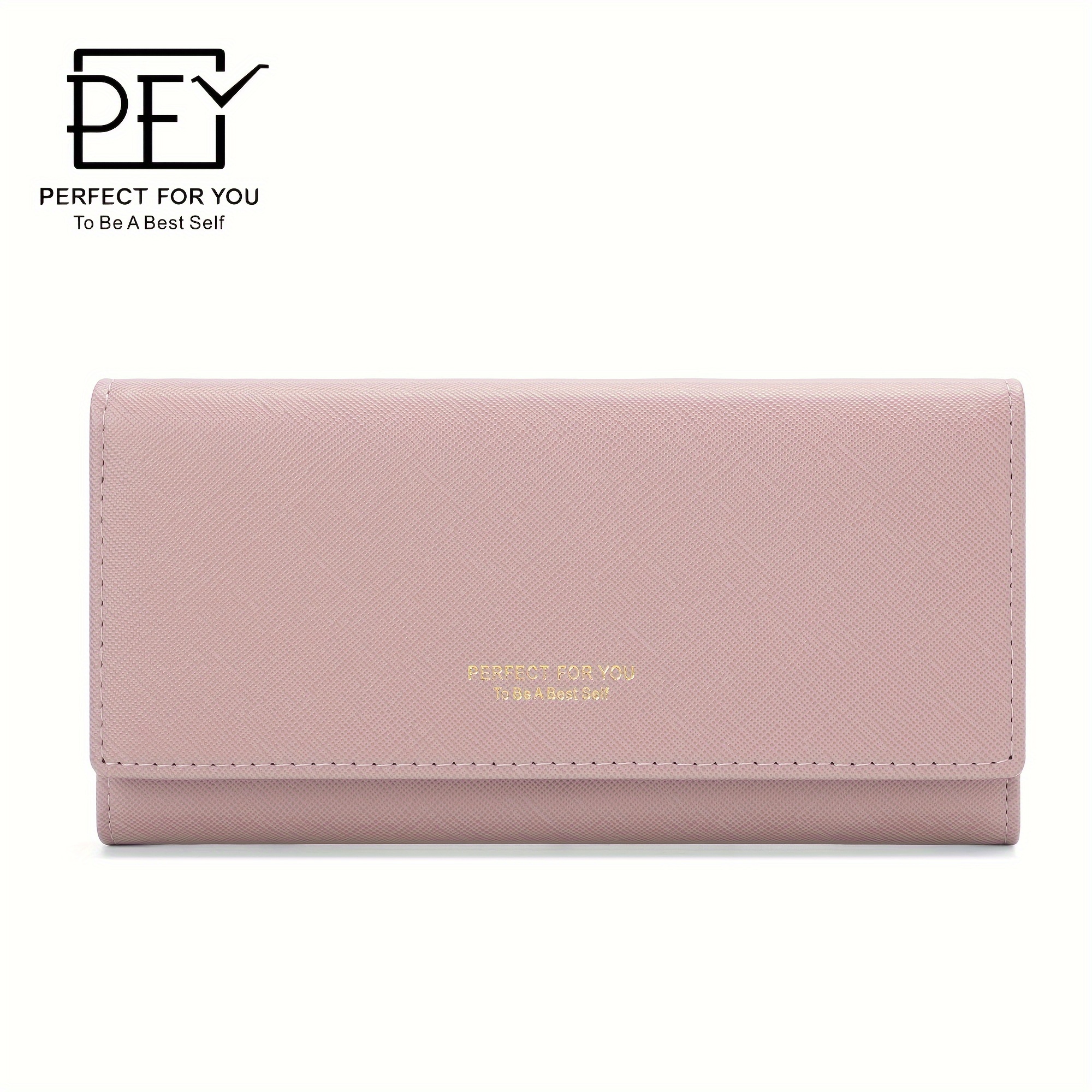 

Minimalist Women', Korean Style Pu Clutch, Multifunctional Coin Purse And Card Holder.