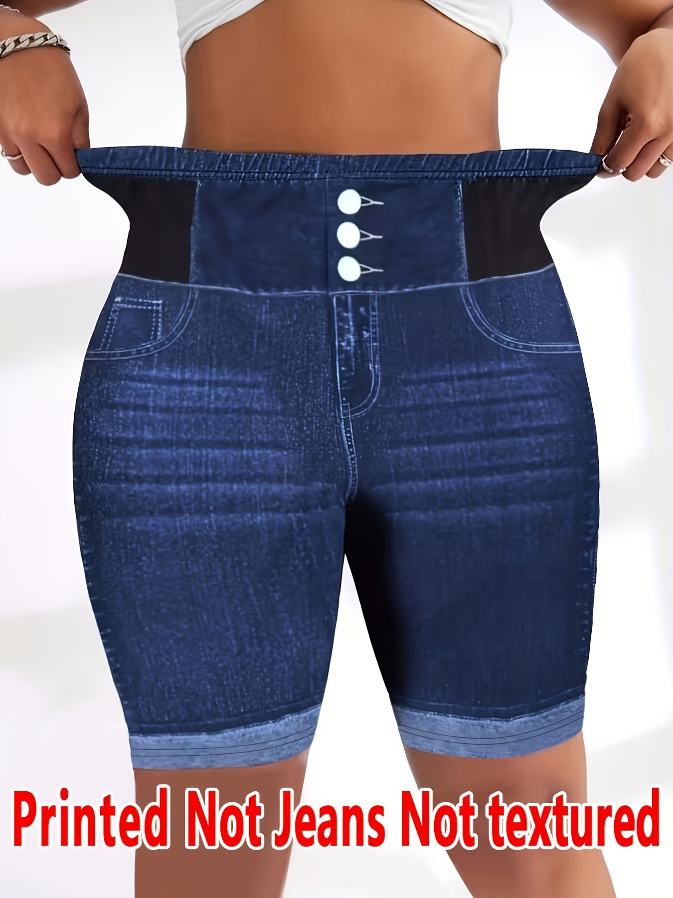 printed leggings not denim fabric printed leggings pants non   denim fabric directional new womens 5 quart printed imitation   denim stretch skinny pants