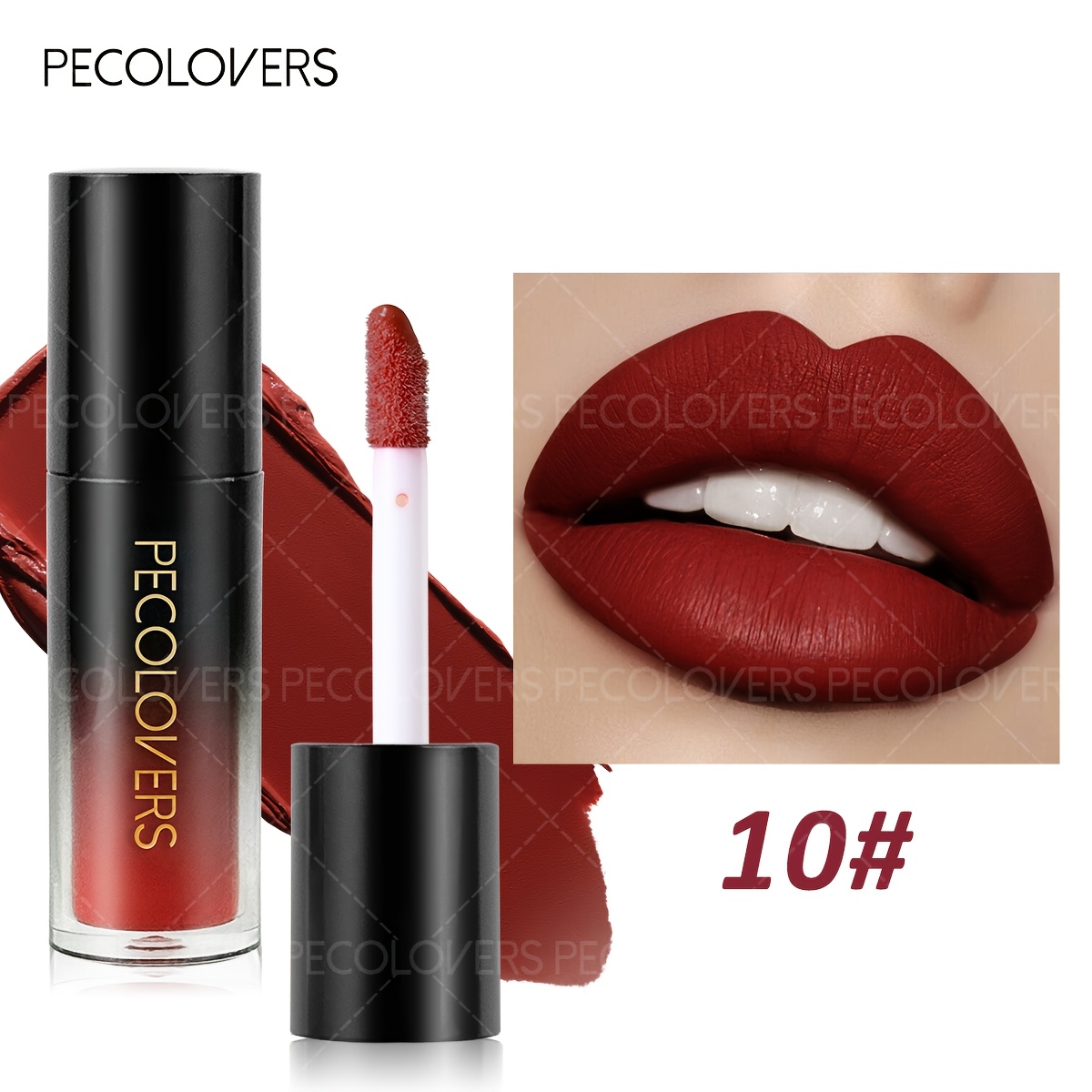 Image of 1pc Long-lasting And Smooth, Halloween/christmas, Lipstick, Suitable For Autumn And Winter, Ideal For Christmas, Halloween, Moisturizing, Creamy Texture, Suitable For Crafting Delicate Makeup Looks