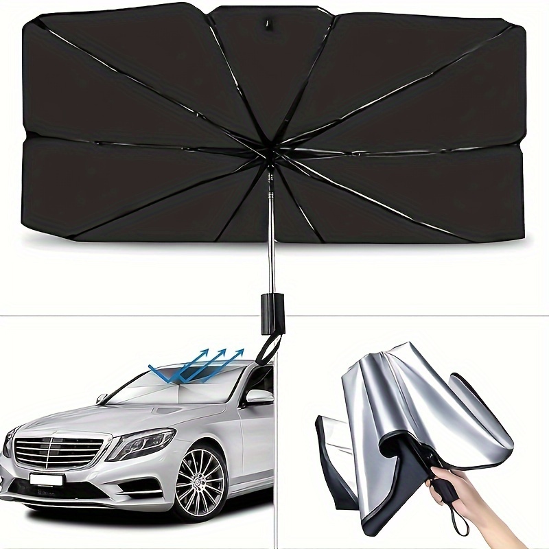 Front Windshield Car Sunshade Uv Protection Umbrella For Men - Temu United  Kingdom