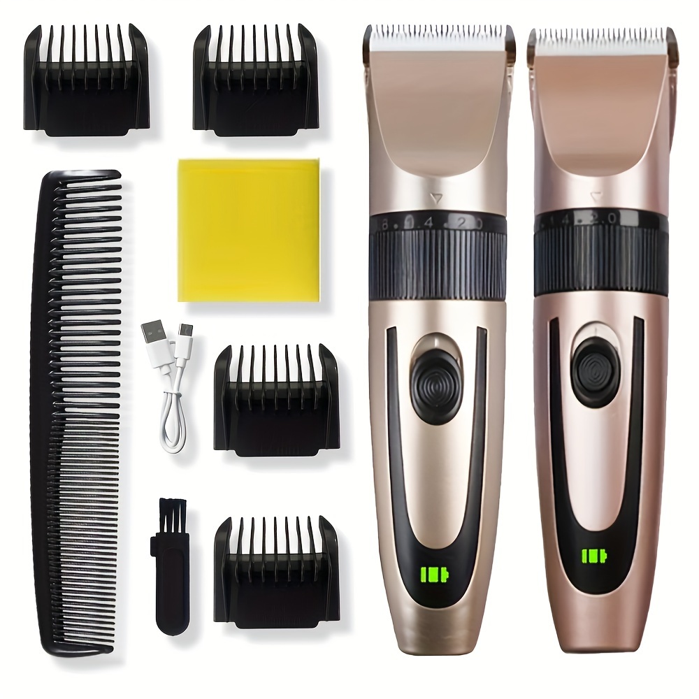

Rechargeable Hair Clipper Professional Hair Clipper Beard Trimmer Men's Hair Cutting Machine For Precise Cutting And Shaving Gifts For Men Father's Day Gift