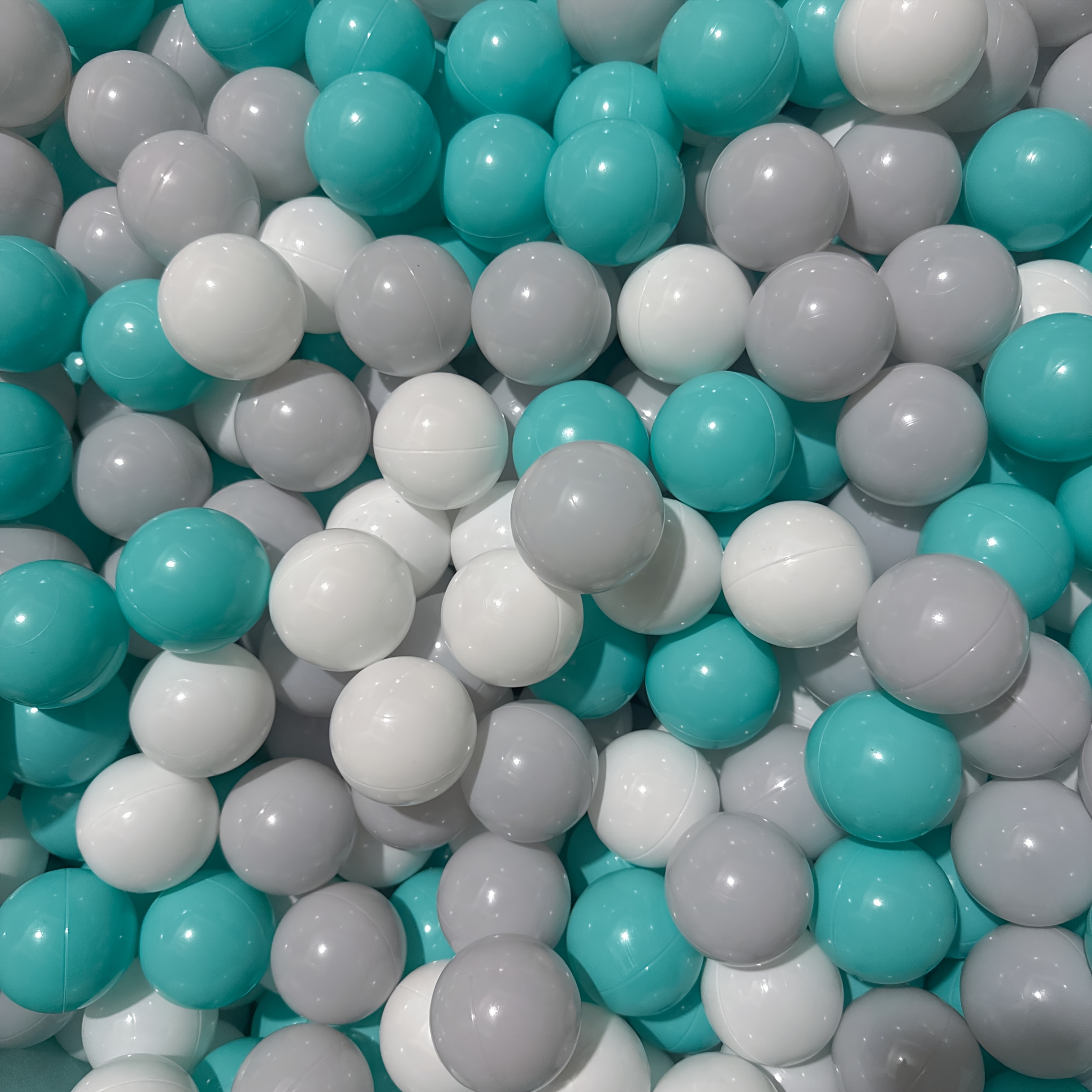 6cm/2.36in Ball Pit Balls, Crush-Proof Plastic, Play Balls for Pets, Plastic Toy Balls for Youngsters Birthday Gift, Party and Festival Decoration, 26pcs/66pcs/106pcs/166pcs