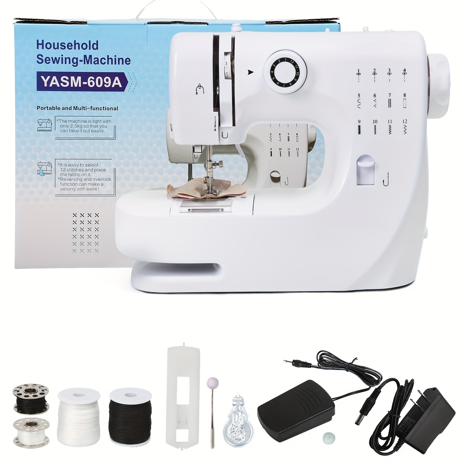 

Portable Embroidery , 12 -in Foot