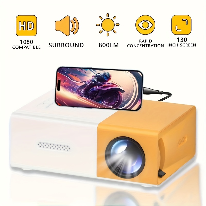 hd   projector         usb       supports smartphones tvs computers tablets     for halloween christmas details 1