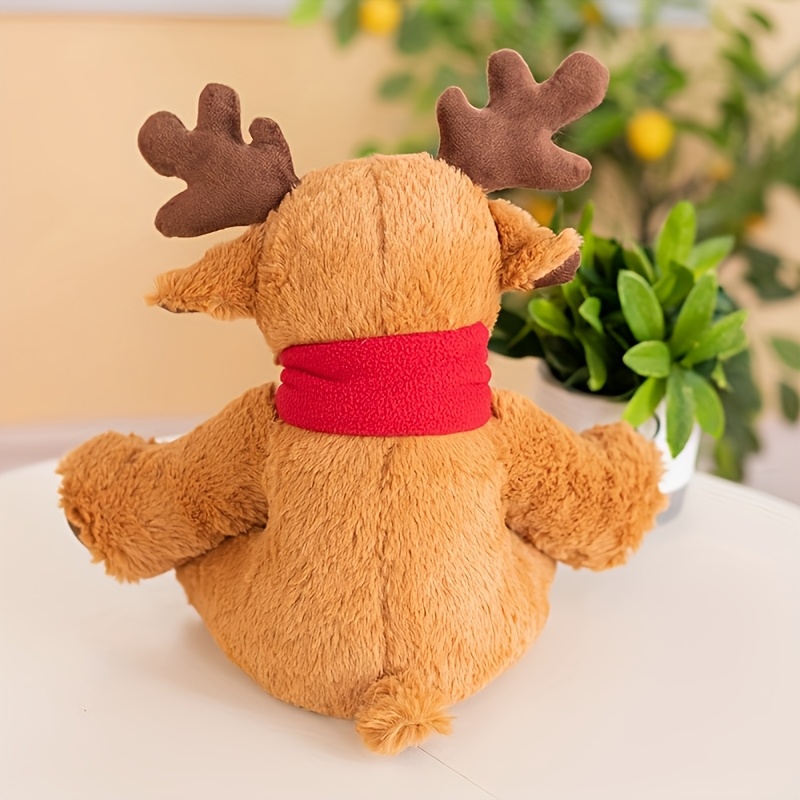 Soft Plush Reindeer Doll, Realistic Hugging Toy for All Occasions