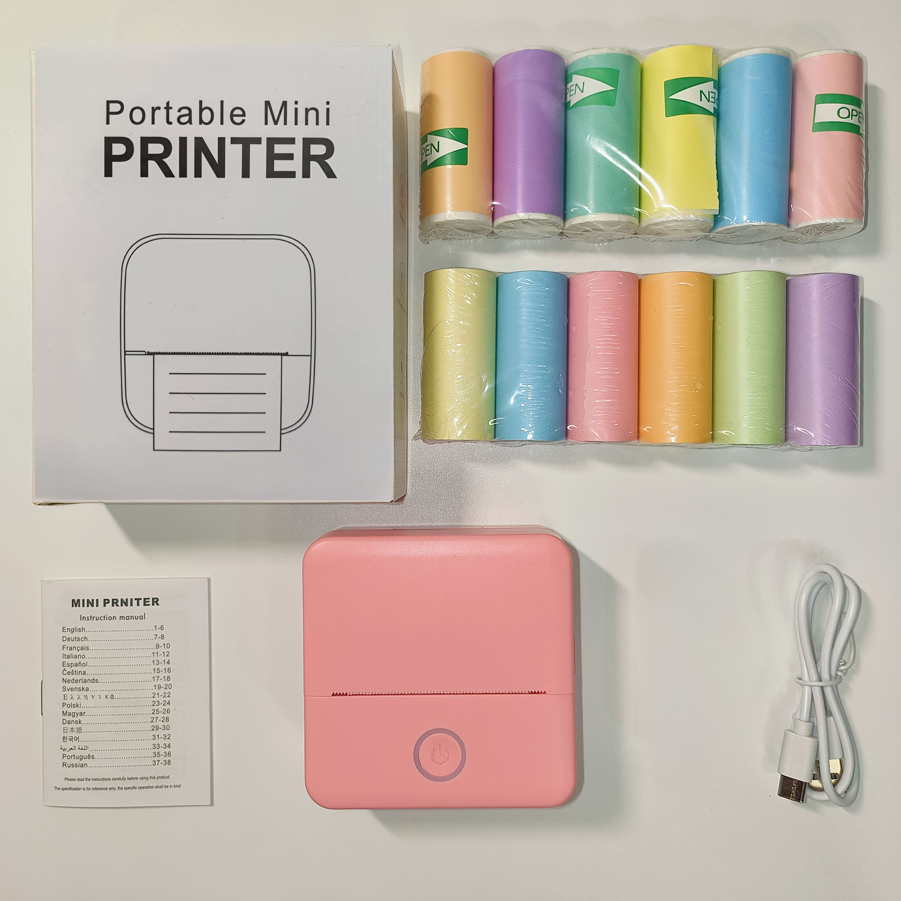 Mini Imprimante Thermique Portable - Sans Marque - Neuve