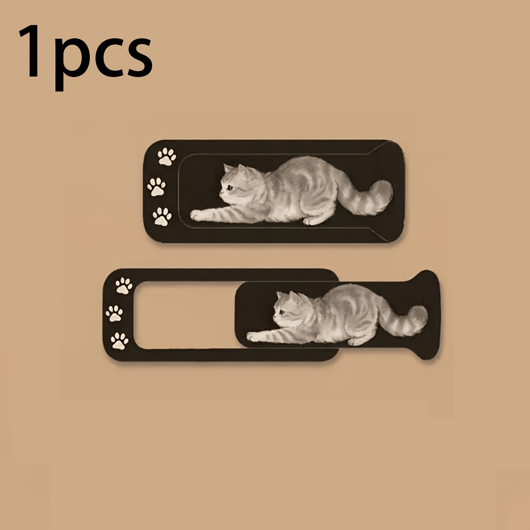 Image of 1pc Cute Oversized Computer Webcam | Laptop Privacy Protection Shutter | Sliding Lens Cover