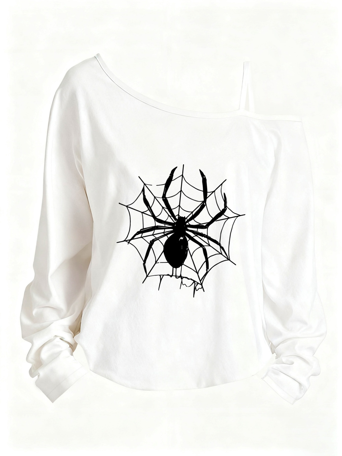 spider web shirt sold on Temu United States