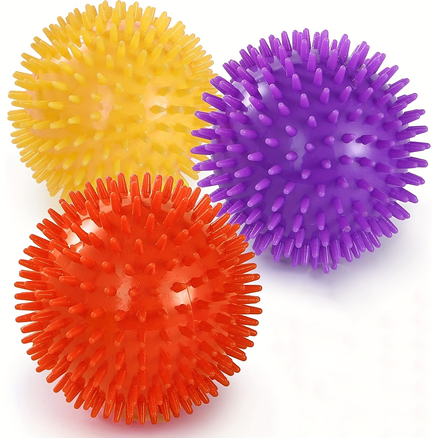 Spiky squeaky dog ball online