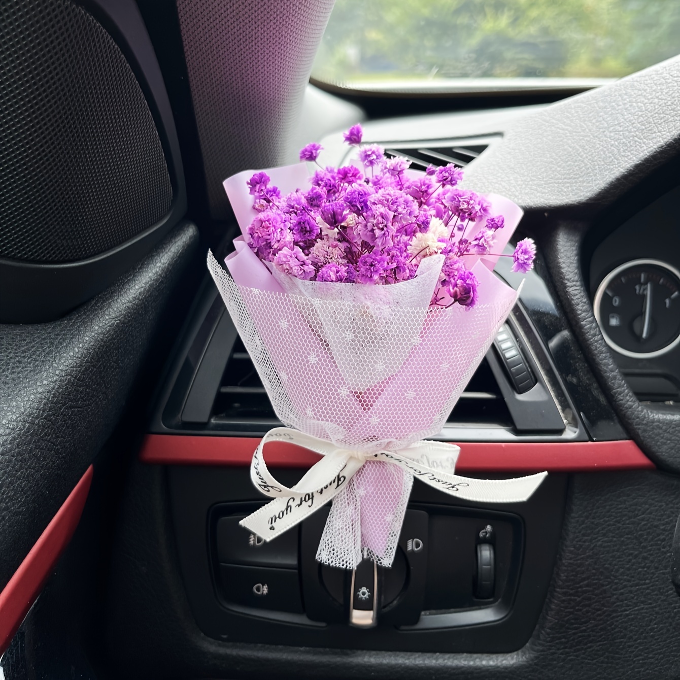 Miniature Flower Bouquet Car Air Freshener With Scent Source