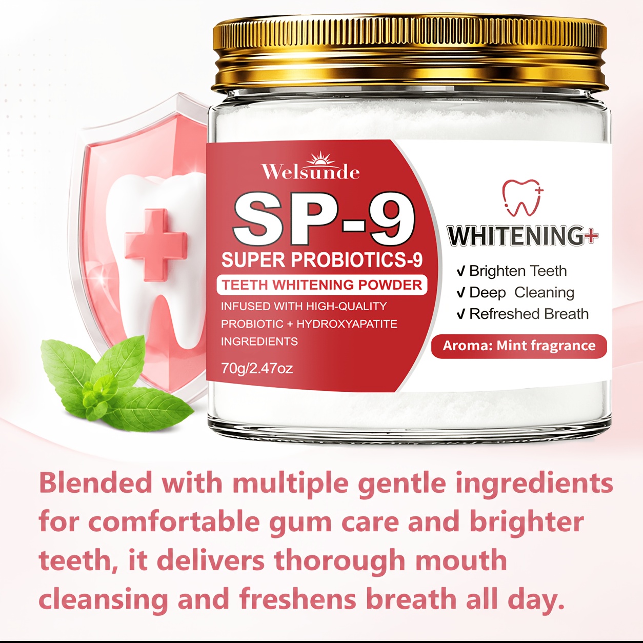 [Teeth Tech] SP-9 Super Probiotics Teeth Powder Toothpaste
