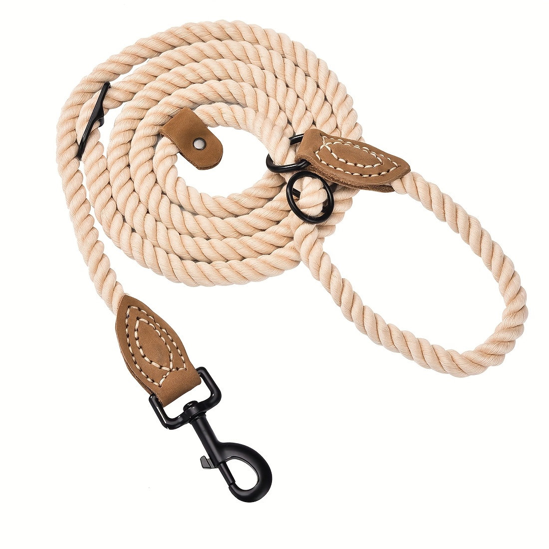Universal Adjustable P-Leash for Large Dogs with Collar