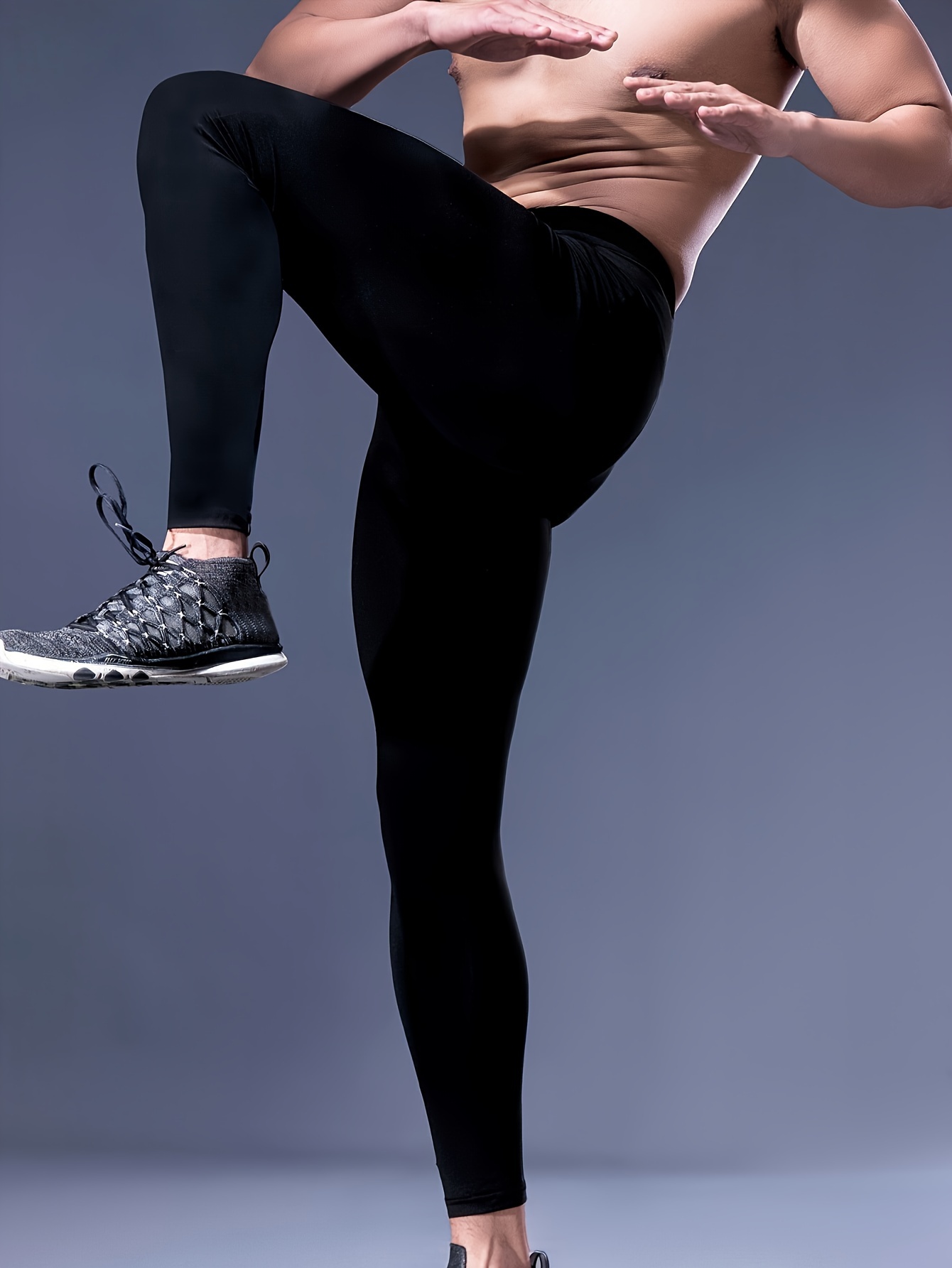 Practicar Yoga Yoga Ropa Hombre Pantalón Pirata De Yoga Ecológico