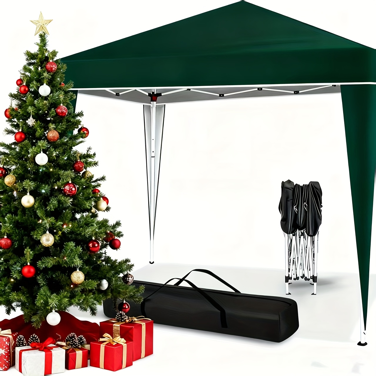 new     outdoor large party tent supplier tent with openwork   sturdy four corner support portable camping festival party picnic tent   storage bag event sunshade and sturdy pole support