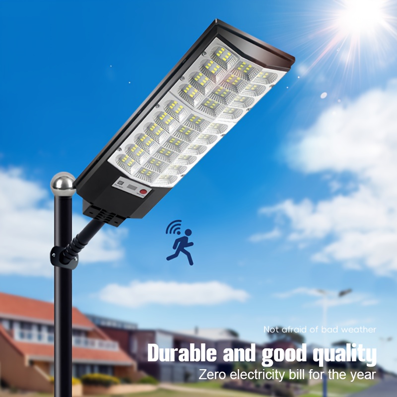 2pcs/1pc - Powerful LED solar outdoor garden lights, outdoor wide-angle lighting fixtures, motion-sensing street lights, with human body sensing and automatic sensing switches - suitable for garden, garage, and camper decoration lighting