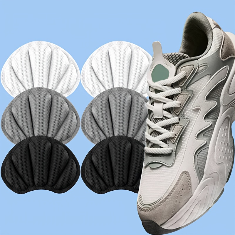 TEMU Confezione da 6 fogli, Cuciture autoadesive per scarpe sportive, Cuciture per del , Cuscinetti autoadesivi / per , Cuscinetti interni anti-usura