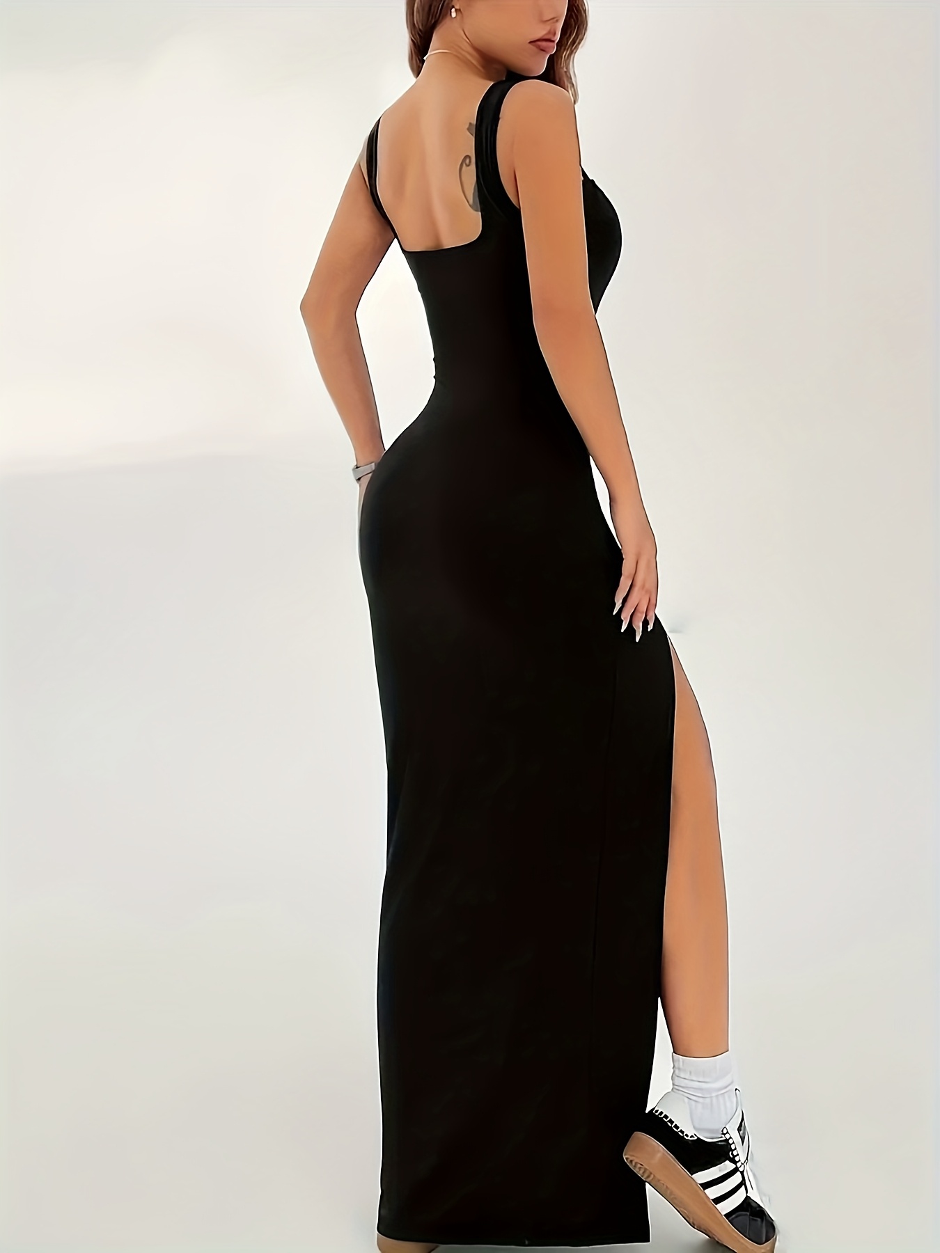 black bodycon summer dress Alice & Olivia
