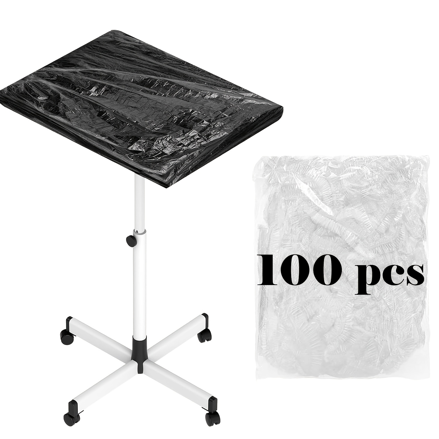 100pcs Disposable Tattoo Tray Cover, Salon Tray Cover, Transparent Contraction Cover, Tattoo Table Station Cover, Tattoo Additions, Salon Tray, Barber Tray Equipment ()