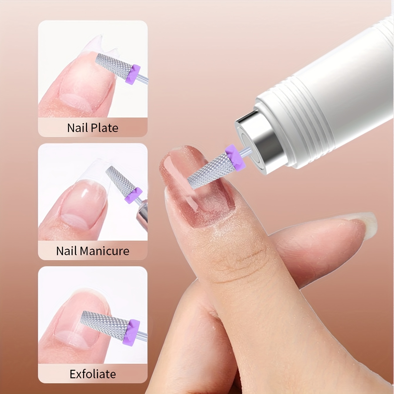 Nagelfeile Aus Edelstahl – 18 Cm, Doppelseitig, Für Maniküre & Pediküre