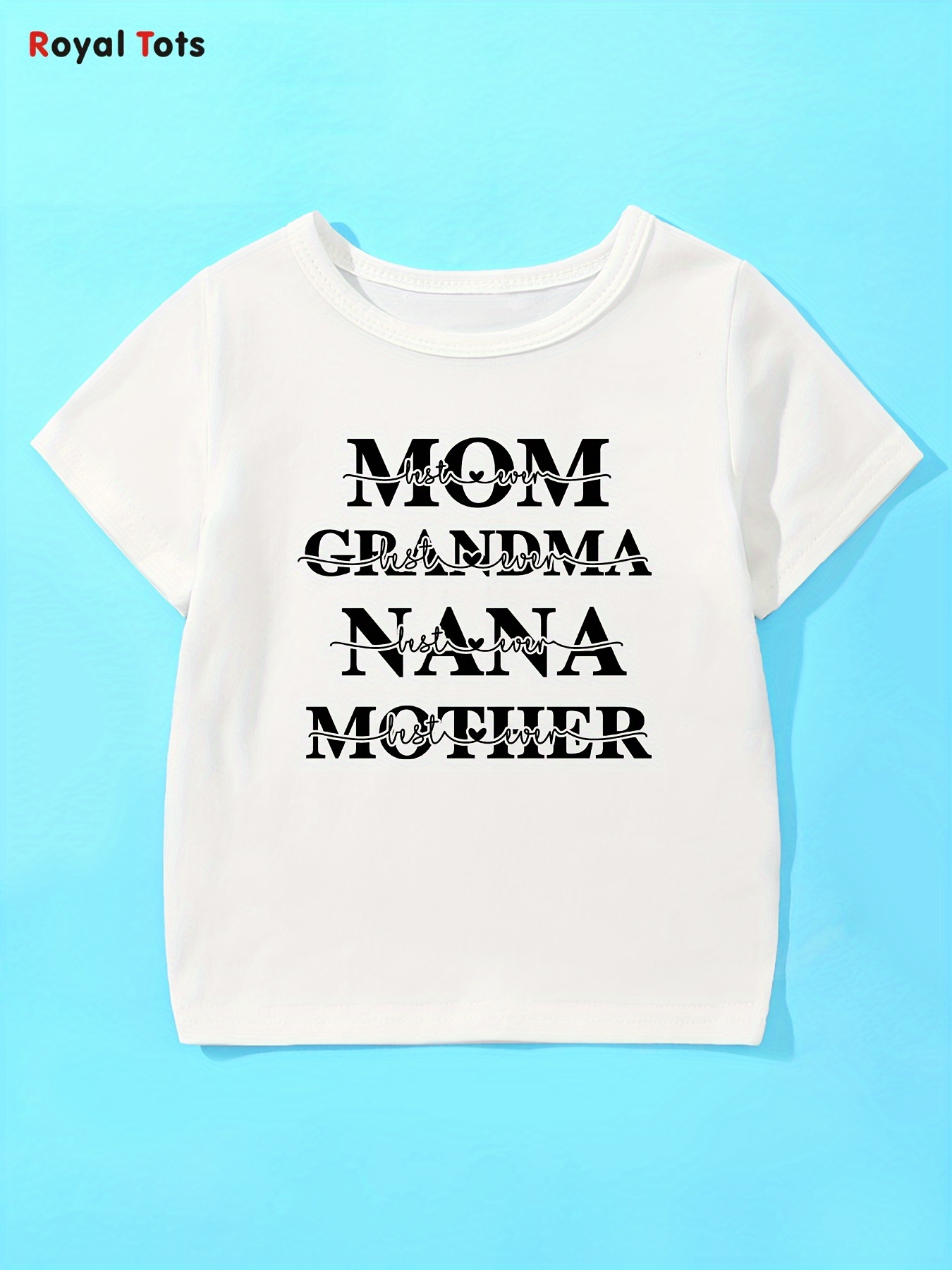 Camiseta Maternidad Estampado Moda Mamá Abuela Bisabuela - Temu Mexico