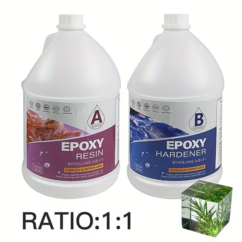 

2-gallon Epoxy, Clear Epoxy, Uv , -free, , 1-gallon -gallon Curing , Suitable For Jewelry, Art, , Mesa, Christmas, Halloween