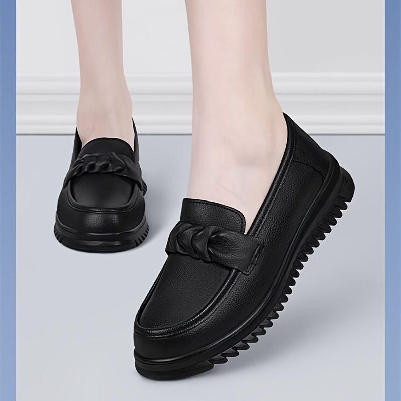 TEMU 1 Pair Women's Sole Sneakers - Slip-on Round Toe Soft Cushioned Nurse Shoes Suitable For Healthcare, School,, Daily Wear | -terrain /outdoor