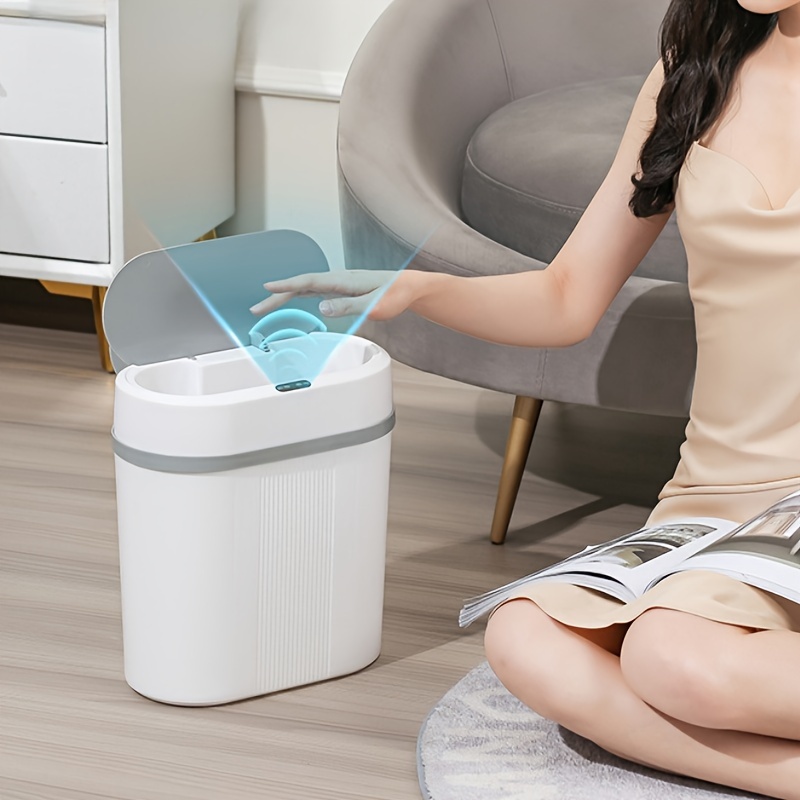 

Intelligent Induction Trash Can Bathroom Kitchen Bedroom Living Room Gap Trash Can